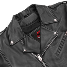 Load image into Gallery viewer, Men's Premium Classic Plain Side Police Style Jacket - Black