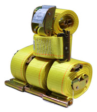 Load image into Gallery viewer, 2" x 12 Ft Interior Van Cam Buckle E-Track Strap w/ Spring E Fittings | 4 PACK