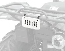 Load image into Gallery viewer, QuadBoss, QuadBoss ATV License Plate Kit - Black for Powersports Vehicles