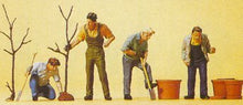Load image into Gallery viewer, Preiser 10466 HO Scale People Working -- Men Planting Trees