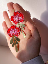Load image into Gallery viewer, Flower of Luck Acrylic Earrings