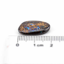 Load image into Gallery viewer, Natural Australian Boulder Opal Loose Gemstone Blue&amp; Green&amp; Purple