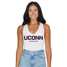 Load image into Gallery viewer, UConn White Bodysuit