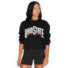 Load image into Gallery viewer, Ohio State OSU Buckeyes Black Crewneck