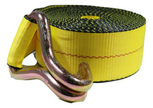 Load image into Gallery viewer, 3" x 30 Ft Heavy Duty Flatbed Ratchet Strap w/ Wire Hooks | R330W