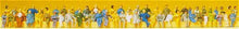 Load image into Gallery viewer, Preiser 79250 N Scale Psgrs seated f/carg 60/