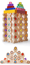 Load image into Gallery viewer, **Pre-order (Ships in 2-3 Weeks)**32 Pcs X-shape Blocks Set with Storage Tray
