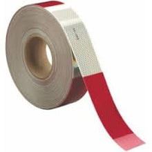 Load image into Gallery viewer, 3M 1.5" Conspicuity Tape 6" Red / 6" White 3M™  Diamond Grade™ x 150 ft | RW1506X6