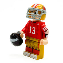 Load image into Gallery viewer, #13 QB San Francisco Football Player Minifig