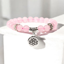 Load image into Gallery viewer, Rose Quartz Healing Crystal Bracelet
