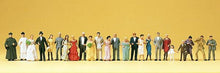 Load image into Gallery viewer, Preiser 14415 HO Scale Wedding Participants -- Wedding Guests pkg(24)