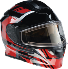 Load image into Gallery viewer, Z1R, Z1R Solaris 2.0 Helmet First Tracks Electric Dual Pane Shield Black/Red Medium 0120-0827