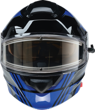 Load image into Gallery viewer, Z1R, Z1R Solaris 2.0 Helmet First Tracks Electric Dual Pane Shield Black/Blue Small 0120-0832