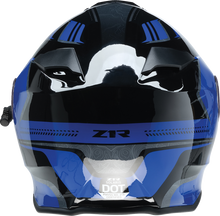 Load image into Gallery viewer, Z1R, Z1R Solaris 2.0 Helmet First Tracks Electric Dual Pane Shield Black/Blue Small 0120-0832