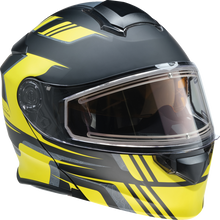 Load image into Gallery viewer, Z1R, Z1R Solaris 2.0 Helmet - First Tracks Electric Dual Pane Shield - Black/Hi-Viz - 2XL