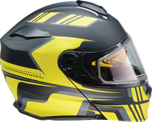 Load image into Gallery viewer, Z1R, Z1R Solaris 2.0 Helmet - First Tracks Electric Dual Pane Shield - Black/Hi-Viz - 2XL