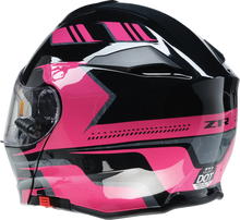 Load image into Gallery viewer, Z1R, Z1R Solaris 2.0 Helmet First Tracks Electric Dual Pane Shield Black/Pink 2XL - Part 0120-0848