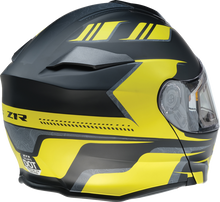 Load image into Gallery viewer, Z1R, Z1R Solaris 2.0 Helmet - First Tracks Electric Dual Pane Shield - Black/Hi-Viz - 2XL