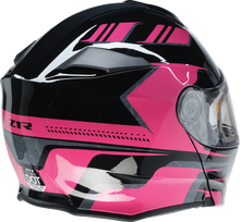 Load image into Gallery viewer, Z1R, Z1R Solaris 2.0 Helmet First Tracks Electric Dual Pane Shield Black/Pink 2XL - Part 0120-0848