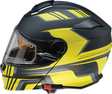 Load image into Gallery viewer, Z1R, Z1R Solaris 2.0 Helmet - First Tracks Electric Dual Pane Shield - Black/Hi-Viz - 2XL