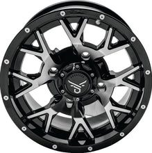 Load image into Gallery viewer, QuadBoss, QuadBoss Barbwire 15x7 Aluminum Wheel with Machined Finish – Part Number 608578