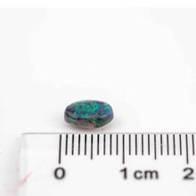 Load image into Gallery viewer, Natural Australian Black Opal Loose Gemstone 0.96ct