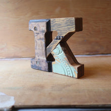 Load image into Gallery viewer, Reclaimed Wooden Letters
