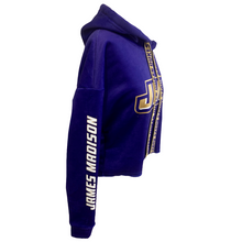 Load image into Gallery viewer, JMU Varsity Furry Hoodie