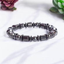 Load image into Gallery viewer, Magnetic Hematite Weight Loss &amp; Detox Bracelet