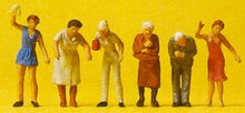 Load image into Gallery viewer, Preiser 14148 HO Scale People Working -- Figures Standing At Window