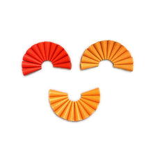 Load image into Gallery viewer, 324 Pcs Mandala Loose Parts with Wooden Tray  Open-ended Play Set