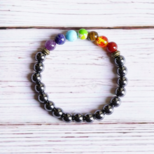 Load image into Gallery viewer, Hematite Weight Loss Bracelet