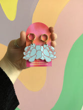 Load image into Gallery viewer, Peony Statement Earrings