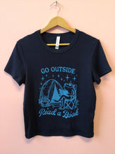 Load image into Gallery viewer, “Go Outside, Read A Book” Shirt