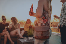 Load image into Gallery viewer, Beer Caddy Cooler Tote with Opener