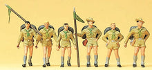 Load image into Gallery viewer, Preiser 10260 HO Scale Recreation &amp; Sports -- Boy Scouts pkg(6)