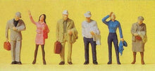 Load image into Gallery viewer, Preiser 14088 HO Scale Passengers -- Waiting pkg(6)