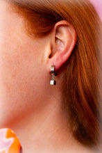 Load image into Gallery viewer, Titanium Dice Charm Earrings