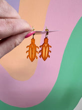 Load image into Gallery viewer, Beetle Earrings