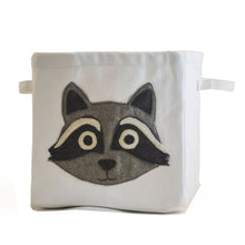 Load image into Gallery viewer, Animal Motif Fabric Storage Bin