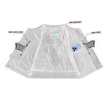 Load image into Gallery viewer, Men's Drop Zone Leather Motorcycle Vest – Black