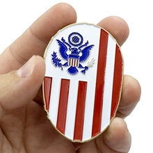 Load image into Gallery viewer, K-013 Fun CBP Officer Challenge Coin Mashup Officer CBPO Field Operations Field Ops