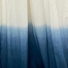 Load image into Gallery viewer, Blue Ombre Linen Curtain