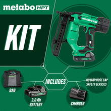 Load image into Gallery viewer, Metabo HPT N1804DAM 18V MultiVolt™ Brushless 18-Gauge 1/4" Narrow Crown Stapler