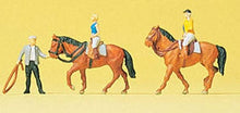 Load image into Gallery viewer, Preiser 79185 N Scale Sports &amp; Recreation -- At The Riding School #1