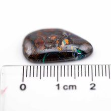 Load image into Gallery viewer, Natural Australian Boulder Opal Loose Gemstone Blue&amp; Green&amp; Yellow 10.9ct
