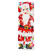 Load image into Gallery viewer, Red Velvet Vintage Santa Original Painting