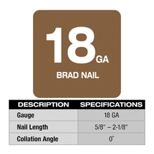 Load image into Gallery viewer, Milwaukee 2746-20 M18 FUEL™ 18 Gauge Brad Nailer