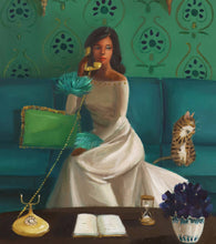 Load image into Gallery viewer, Crank Caller. Art Print 8.5"x11"
