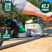 Load image into Gallery viewer, Metabo HPT VB3616DAM 36V MultiVolt Portable Rebar Bender/Cutter (4.0Ah x 2)